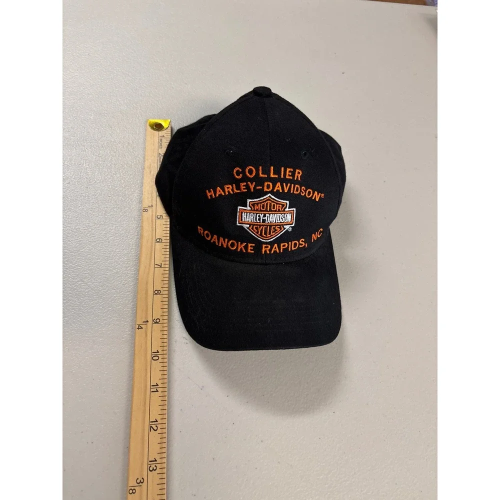 Harley-Davidson Men's OSFM Black Good Collier Roanoke Rapids NC Hat Baseball Cap